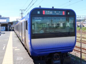 JR横須賀線 E235系 前面 久里浜駅にて