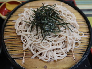 わらじカツ丼とざるそばのセット 道の駅ちちぶにて