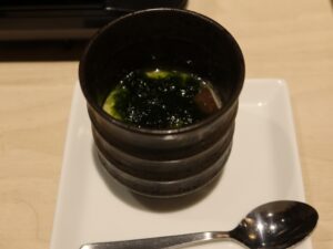 牛しゃぶしゃぶセット 茶碗蒸し ホテルルートインGrand秩父 食・呑み処 華蔵にて