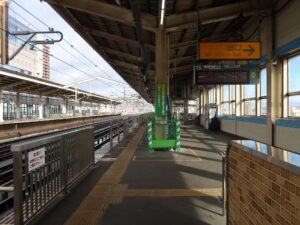 東北新幹線 郡山駅 13番線 主に宇都宮・大宮・上野・東京方面に行く列車が発着します