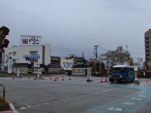 JR磐越西線 会津若松駅 バス乗り場 会津若松市内の路線バスはここから発着します