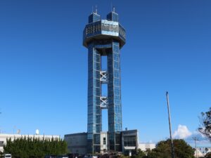 銚子ポートタワー 全景 正面から撮影