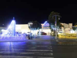 JR総武本線 銚子駅 クリスマスイルミネーション