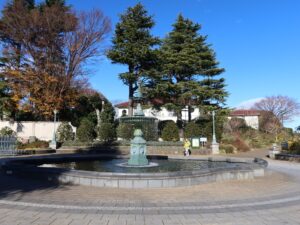 横浜 港の見える丘公園 噴水広場