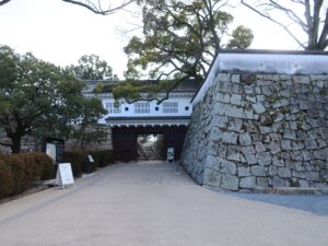 岡山城 烏城 廊下門