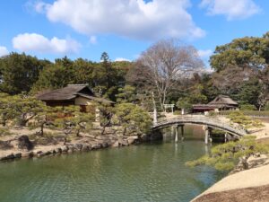 岡山後楽園 中の島