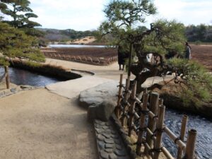 岡山後楽園 石橋