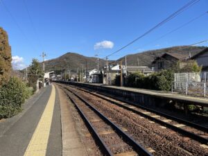 JR吉備線 吉備津駅 ホーム