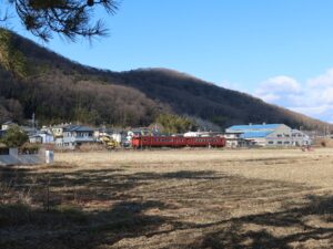 JR吉備線 キハ40系 吉備津駅に向けて走行中