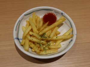 ポテトフライ 竜泉寺の湯 谷塚草加店にて