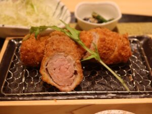 ヘレカツ御膳 とんかつKYK 京都ポルタ店にて