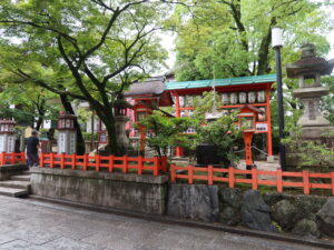 京都 八坂神社 玉光稲荷社