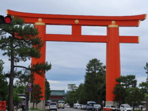 京都 平安神宮 大鳥居