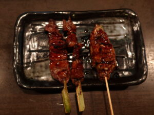 焼き鳥8本盛り合わせ たれ 京都 鳥せゑ 木屋町店にて