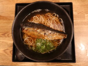 にしんそば 京都 生そば もり平にて