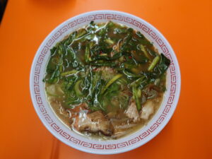 ラーメン 金龍にて