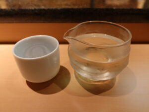 日本酒 冷酒 京都 美味酒肴 京すいしんにて