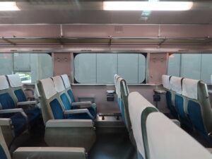 京都鉄道博物館 0系新幹線 普通車 車内
