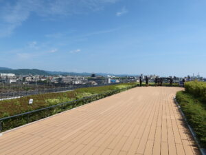 京都鉄道博物館 3階 テラス