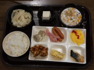 クア・アンド・ホテル石和 石和健康ランド 朝食バイキングの例