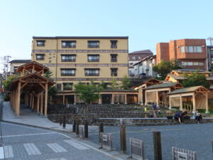 草津温泉 湯路広場
