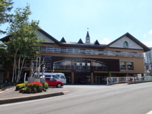 草津温泉バスターミナル 建物