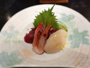 ホテルスパックス草津 夕食 お造り