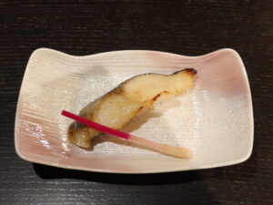 ホテルスパックス草津 夕食 焼物 銀鱈の西京焼き