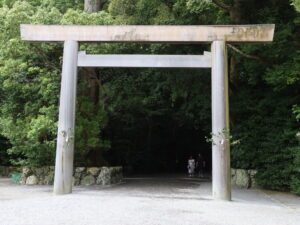 伊勢神宮 外宮 表参道の鳥居