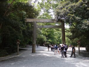 伊勢神宮 内宮 2つ目の鳥居