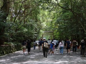 伊勢神宮 内宮 3つ目の鳥居