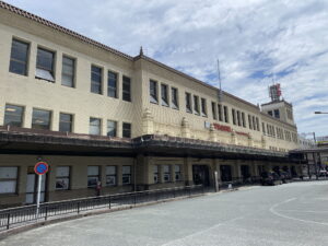 近鉄鳥羽線 宇治山田駅 駅舎