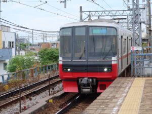 名鉄名古屋本線 3300系 前面 東枇杷島駅にて