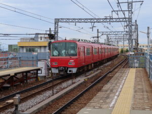 名鉄名古屋本線 3500系 前面 東枇杷島駅にて