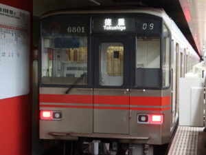 名古屋地下鉄桜通線 6000形 前面 太閤通駅にて