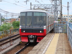名鉄名古屋本線 3300系 前面 東枇杷島駅にて