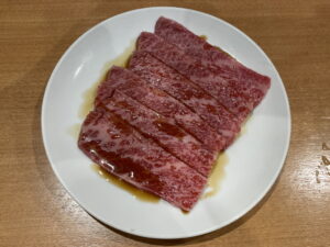 焼肉 南大門カルビ ザ・グランドスパ南大門にて