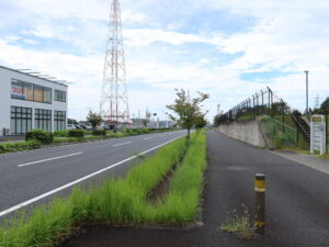 つくばエクスプレス 研究学園駅付近 ローサイド店舗が建ち並びます