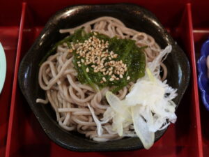 長月御膳 めかぶそば つくば温泉 喜楽里別邸にて