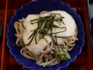 長月御膳 とろろそば つくば温泉 喜楽里別邸にて