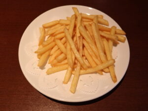 ポテトフライ 東京荻窪天然温泉 なごみの湯にて