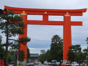 京都 平安神宮 大鳥居