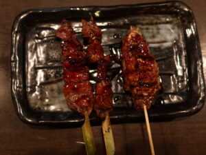 焼き鳥8本盛り合わせ たれ 京都 鳥せゑ 木屋町店にて