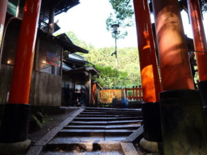京都 伏見稲荷大社 熊鷹社付近