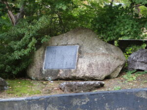 会津若松 東山温泉 竹久夢二の歌碑