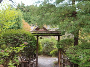 会津武家屋敷 茶室 入口