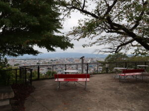 会津若松 飯盛山 展望台