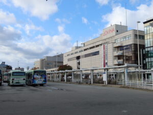 JR奥羽本線 青森駅 東口 バス乗り場