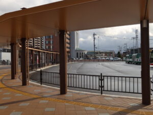 JR奥羽本線 青森駅 西口 バス乗り場