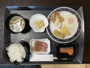 青森まちなかおんせん 青森センターホテル 朝食ブッフェの例